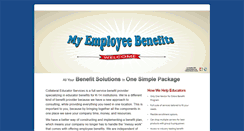 Desktop Screenshot of myemployeebenefits.co